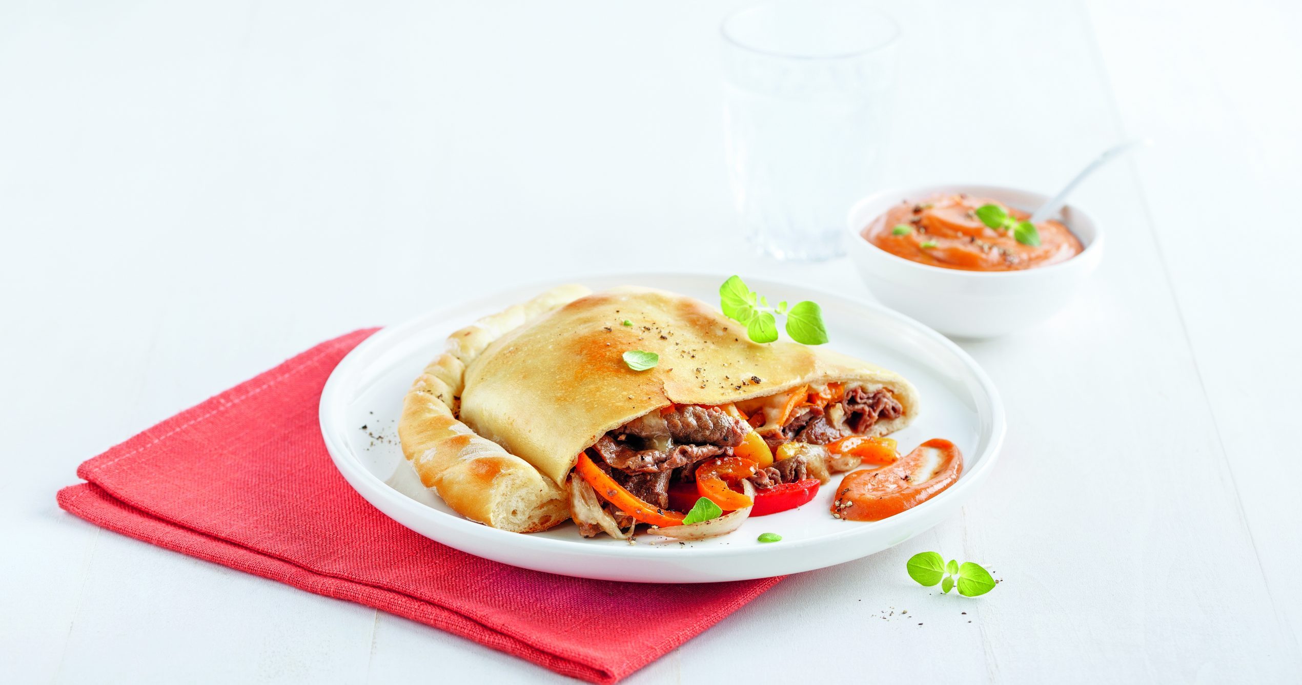 calzones à la fondue chinoise