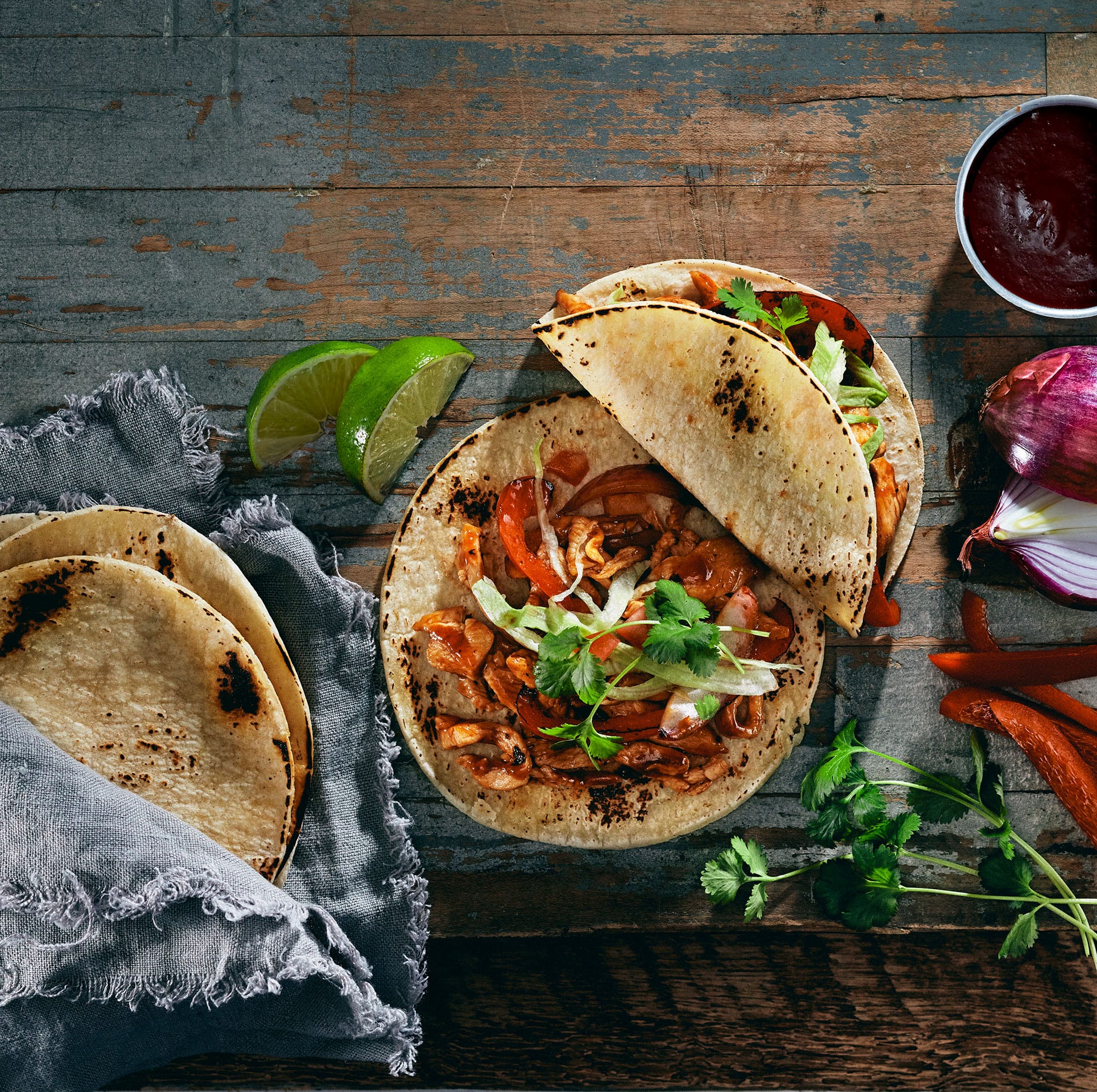 tacos au poulet